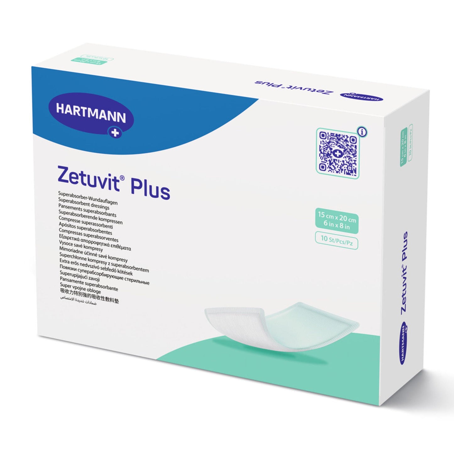 Zetuvit® Plus Sterile Superabsorbent Dressing