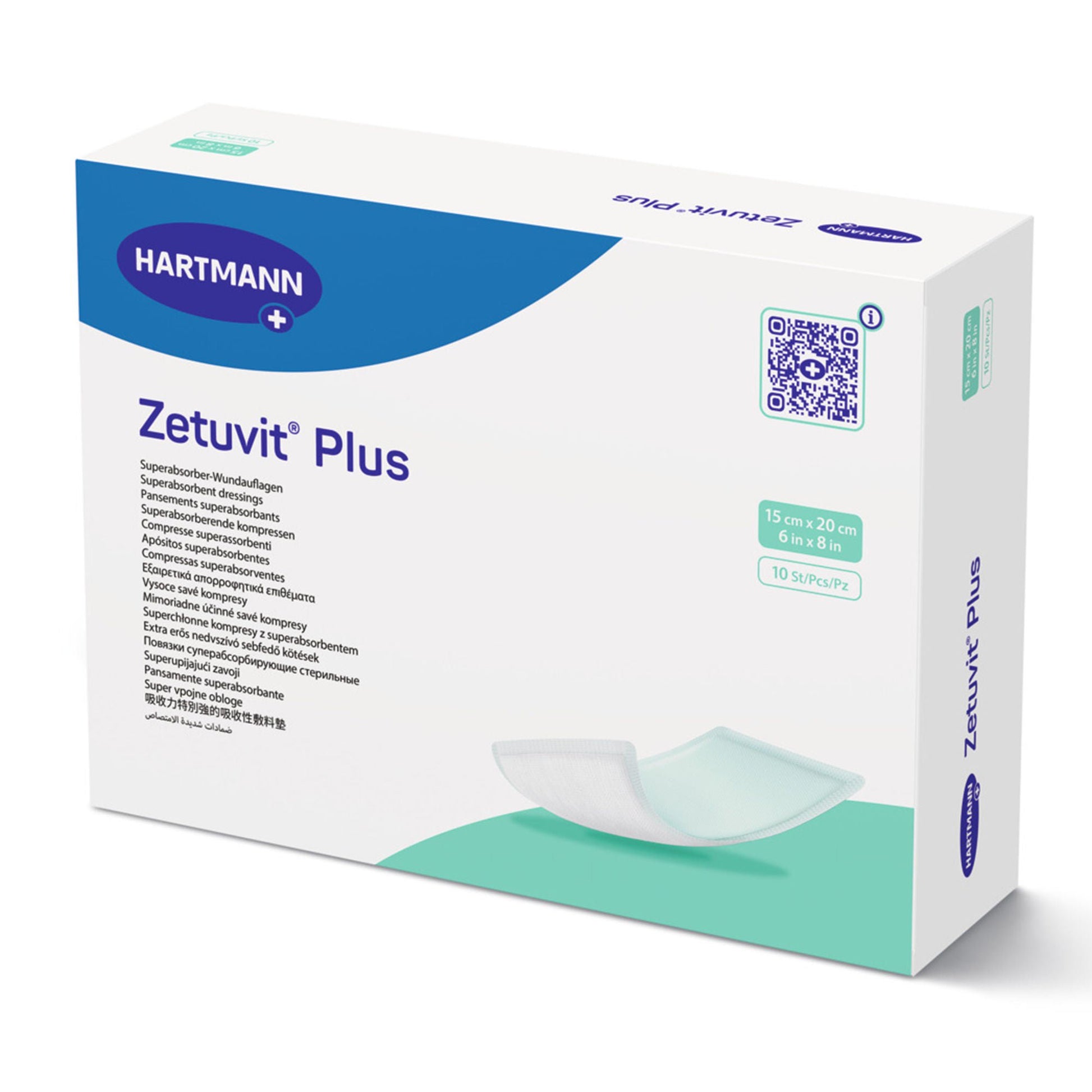 Zetuvit® Plus Sterile Superabsorbent Dressing