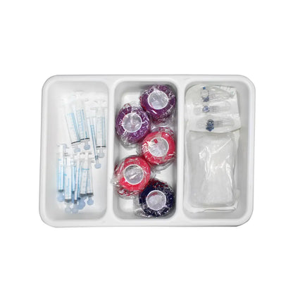 TrippNT 50399 3 Pocket Drawer Organizer - Small Tool and Supply Staging In-Use Shot