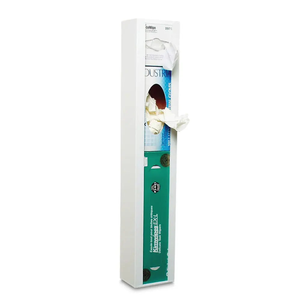 TrippNT 50481 Glove Box Kimwipe Holder In Use Lab Environment BSC Side Panel