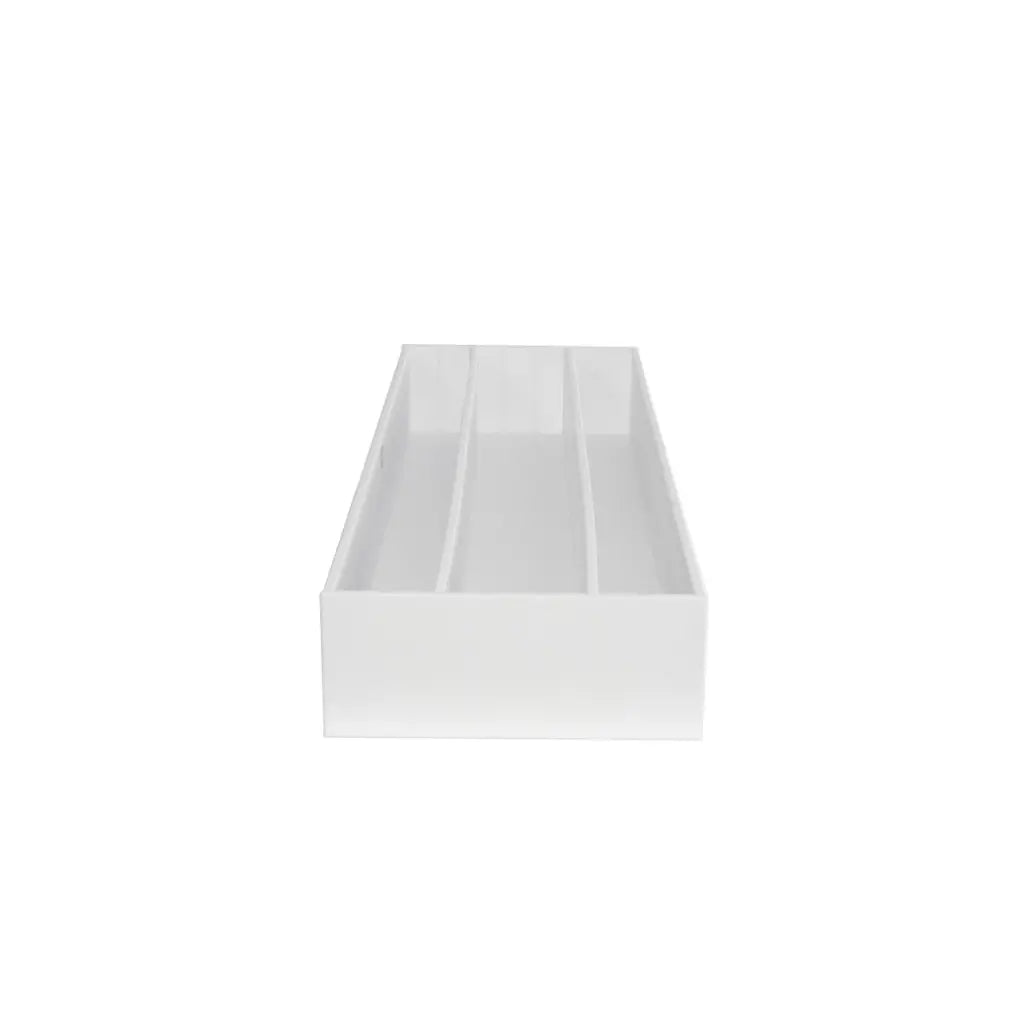 TrippNT 50492 Pipette Drawer Organizer - Side Profile Showing 7.75-Inch Compact Depth