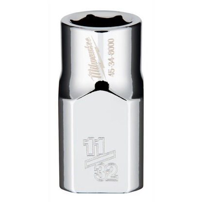 Milwaukee 3/8" Drive 11/32" Socket 45-34-8000 | 3/8 in Drive