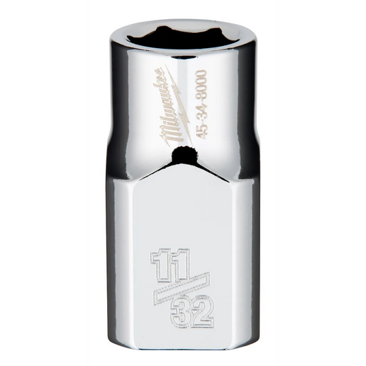 Milwaukee 3/8" Drive 11/32" Socket 45-34-8000 | 3/8 in Drive