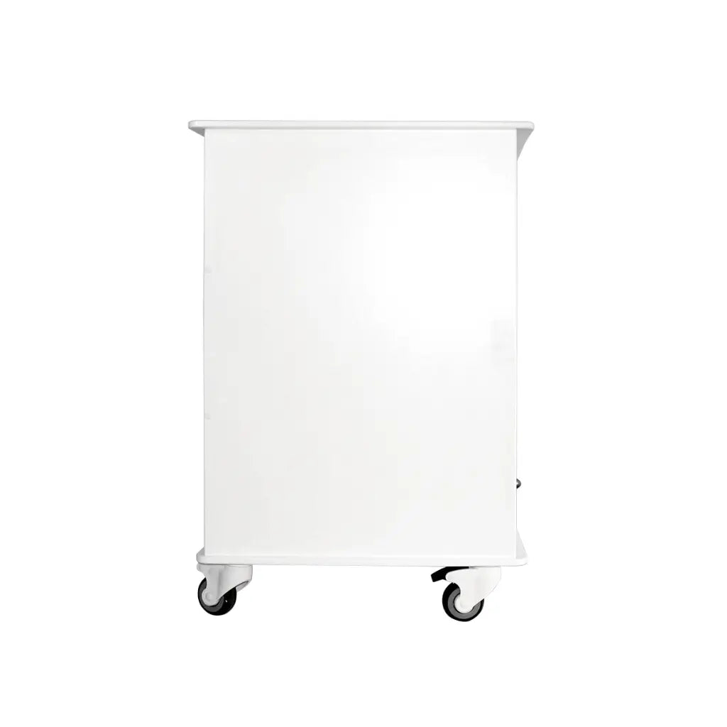 TrippNT 50591 Maui Island Cart - Tambour Door Closed and Locked Configuration