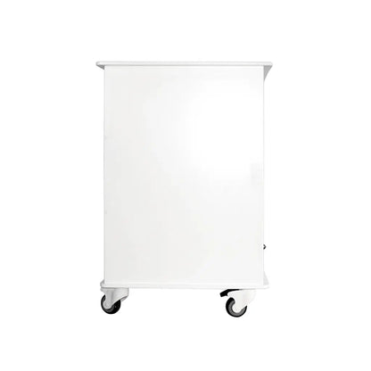 TrippNT 50591 Maui Island Cart - Tambour Door Closed and Locked Configuration