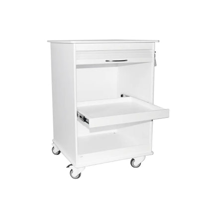 TrippNT 50591 Maui Island Cart - 3-Inch Casters and Square Footprint Detail