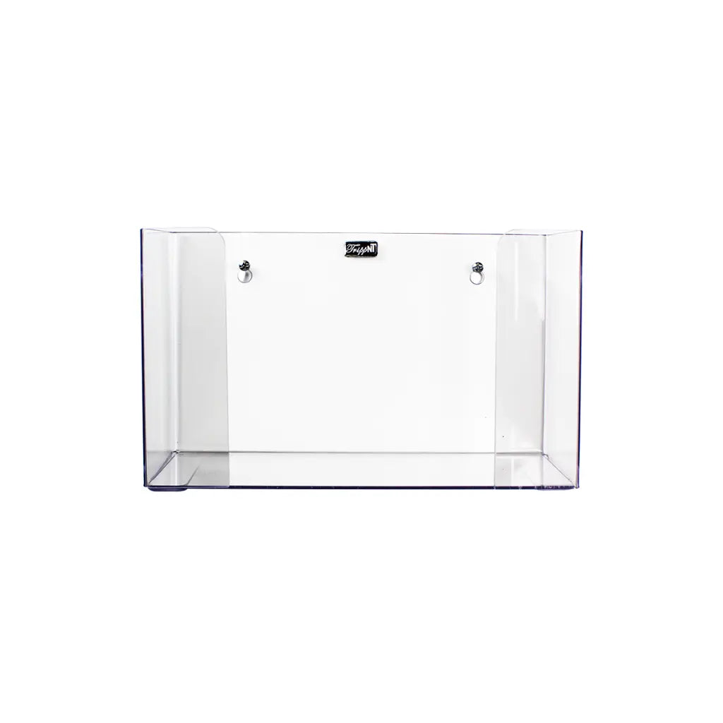 TrippNT 50709 — angled view showing clear PETG construction and open-top access