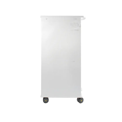 TrippNT 50729 White MRI Cart 6 Removable Pocket Trays Interior View