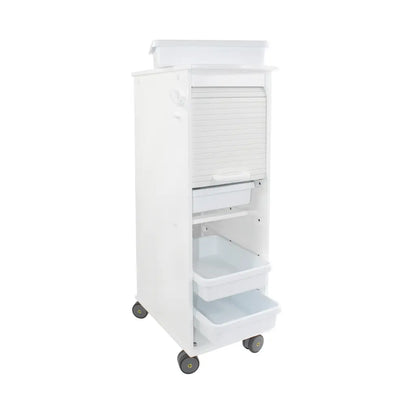 TrippNT 50729 MRI Narrow Cart Top Handle Tambour Door Closed Profile