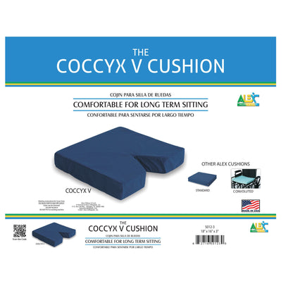 Hermell Products Coccyx Seat Cushion