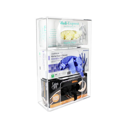 TrippNT 50826 Triple Glove Box Holder - Three-Box Capacity Demonstration