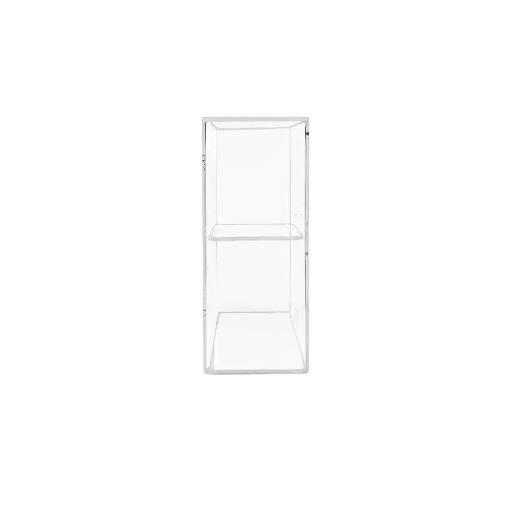 TrippNT 50830 Clear Acrylic Double Glove Holder Two Glove Boxes Loaded Wall Mounted