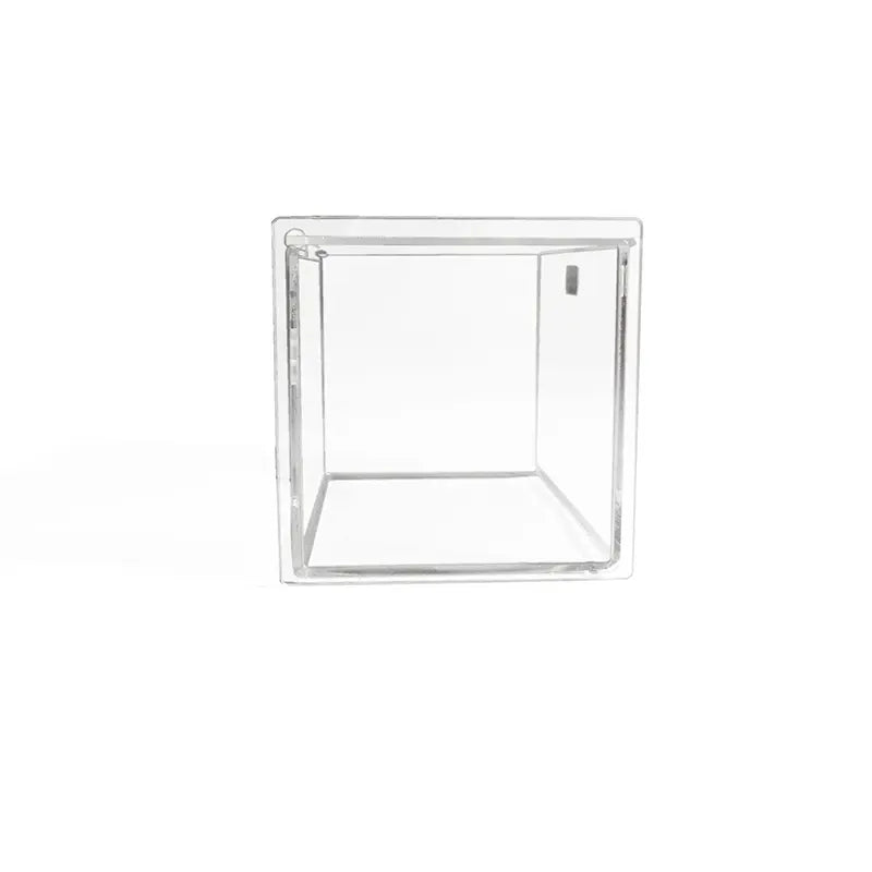TrippNT 50854 — lid-open view showing single compartment interior depth for flat mask stacks
