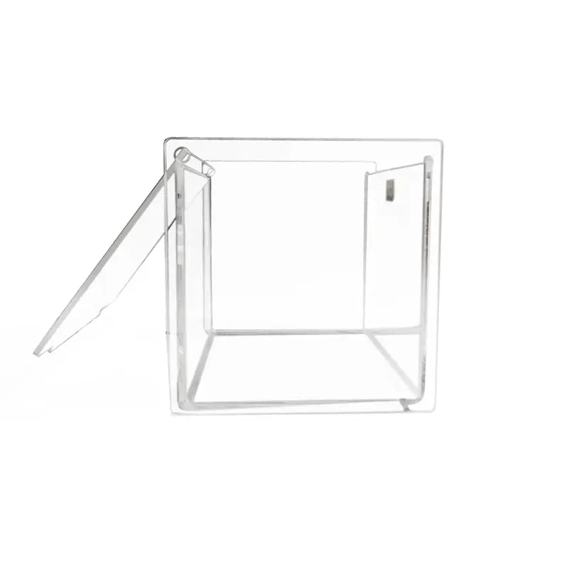 TrippNT 50854 — side profile showing 4.875-inch depth and hinged lid clearance