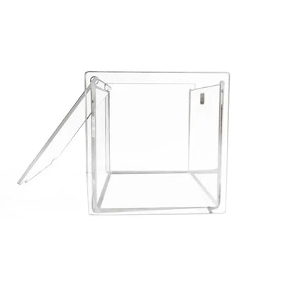 TrippNT 50854 — side profile showing 4.875-inch depth and hinged lid clearance