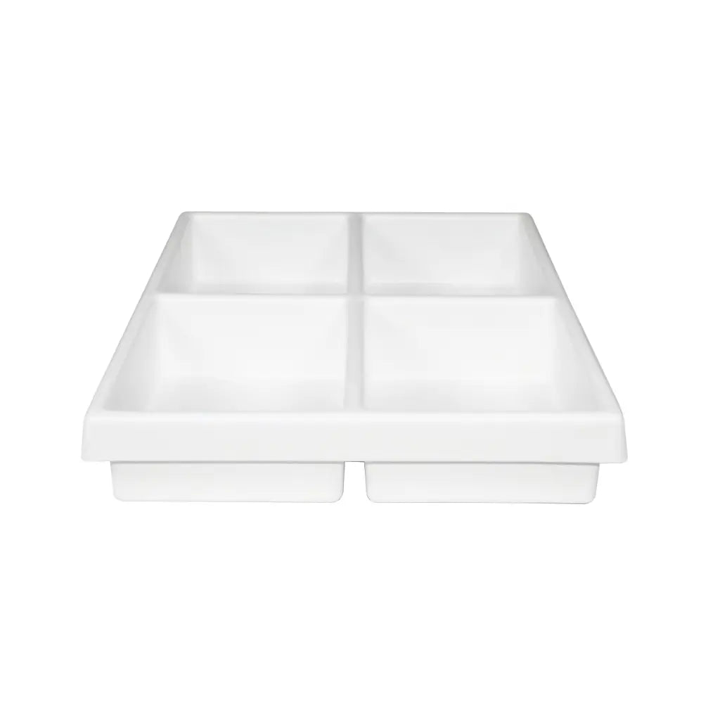TrippNT 50917 4 Compartment Core Cart Organizer - Compartment Width and Depth Detail
