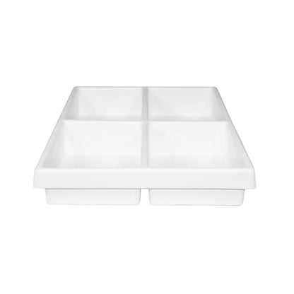 TrippNT 50917 4 Compartment Core Cart Organizer - Compartment Width and Depth Detail