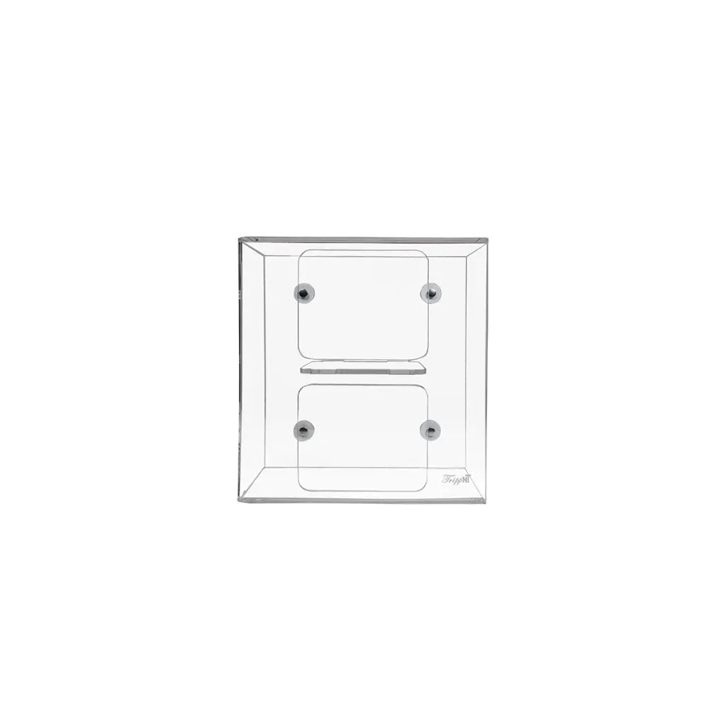 TrippNT 50951 — angled view showing both bays loaded and rare-earth magnet backing