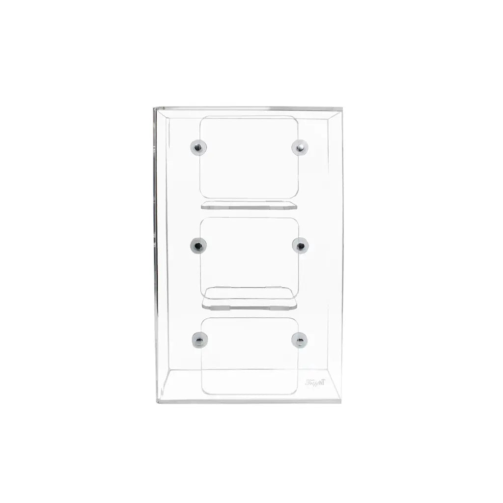 TrippNT 50952 — angled view showing 3 bays loaded and magnet backing assembly