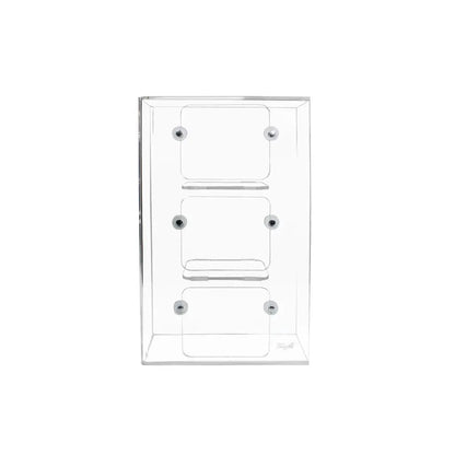 TrippNT 50952 — angled view showing 3 bays loaded and magnet backing assembly