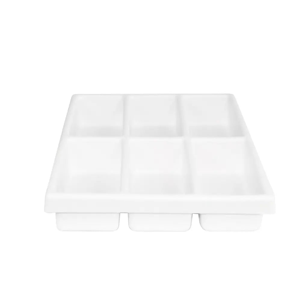 TrippNT 50974 — overhead view showing 6 equal rectangular bays with rounded interior corners