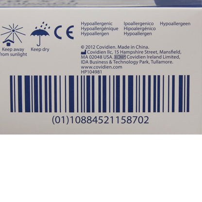 Kendall™ Hypoallergenic Silk-Like Cloth Medical Tape, White