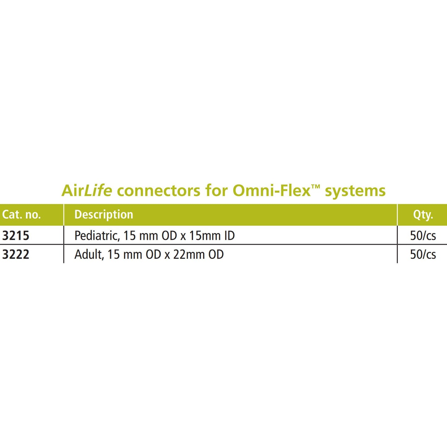 AirLife® Connector