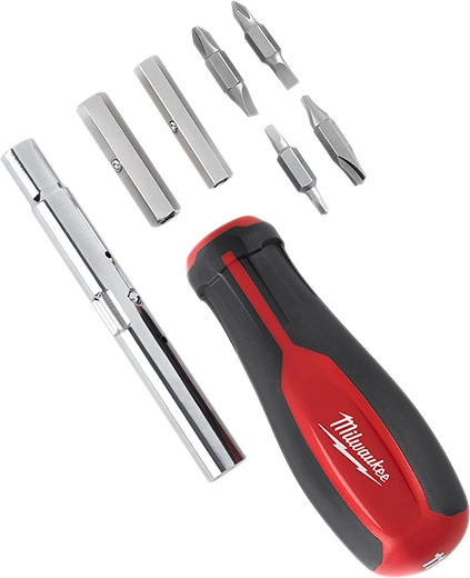 Milwaukee 11in1 Screwdriver w/ECX 48-22-2760 | 3 in Blade Length, 11-Piece