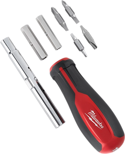 Milwaukee 11in1 Screwdriver w/ECX 48-22-2760 | 3 in Blade Length, 11-Piece
