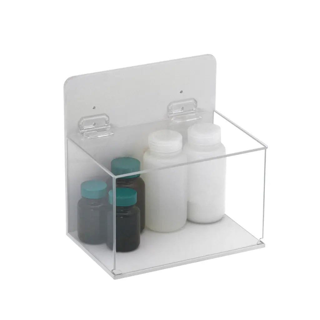TrippNT 51043 Large Lab Box Keyhole Wall Mount Hardware Detail