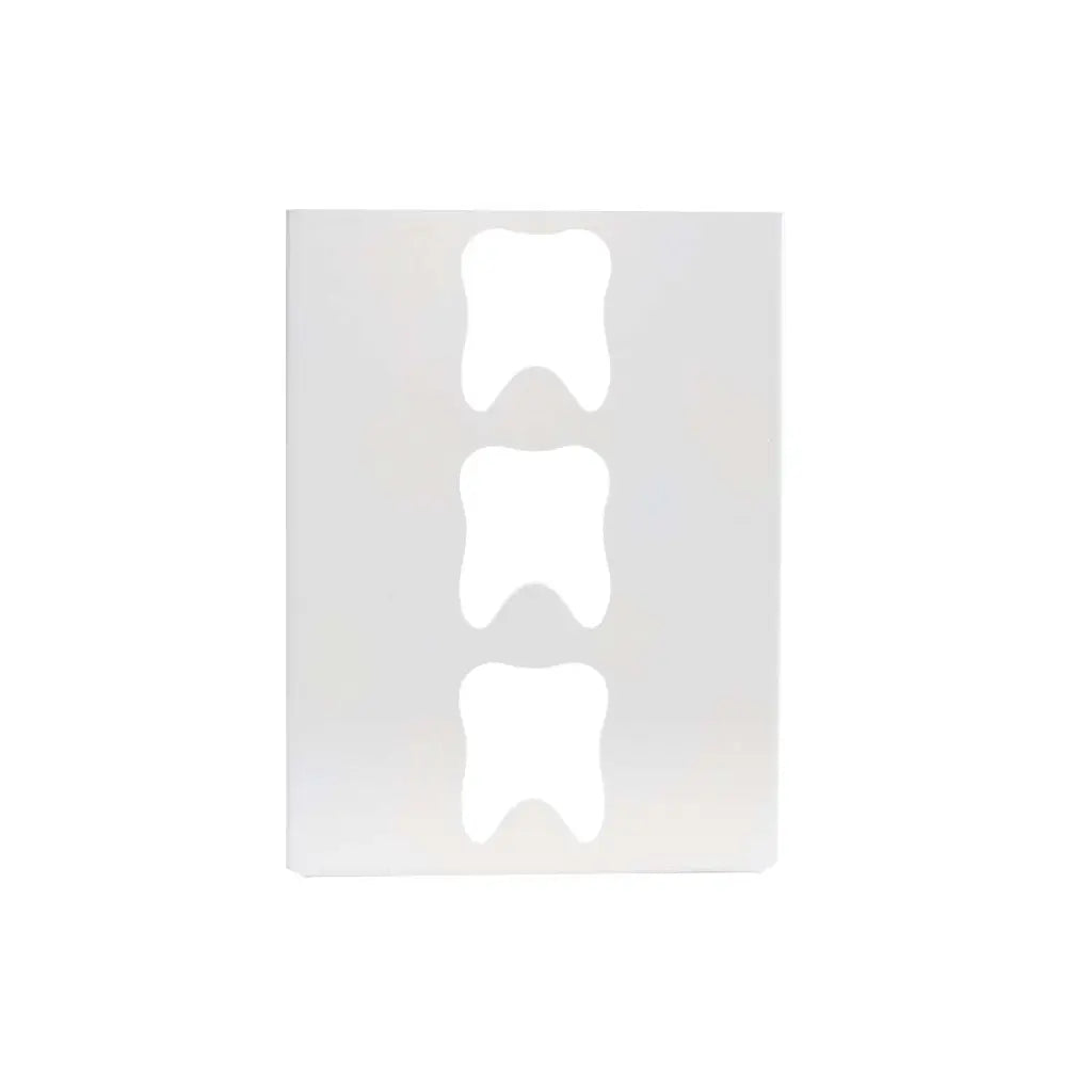 TrippNT 51055 Triple Tooth Glove Box Dispenser - Three Tooth Cutout Front Panel Detail