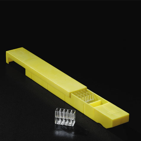 Cuvette Tray & 24 Disposal Bags for Ciba Corning 550 Express — 1/Pack | Globe Scientific