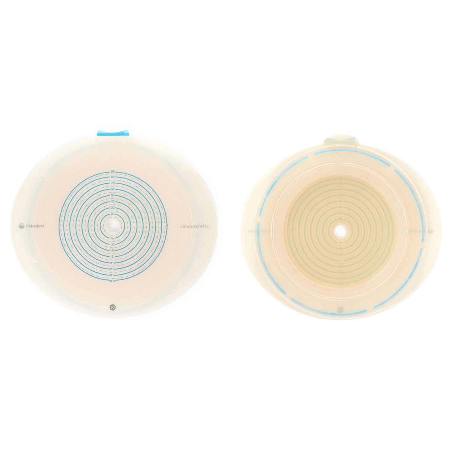 SenSura Mio Flex Ostomy Barrier Trim to Fit, Standard Wear Elastic Adhesive Opening