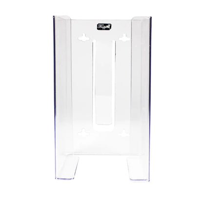 TrippNT 51140 — angled view showing open tension design with tissue box seated in clear PETG holder