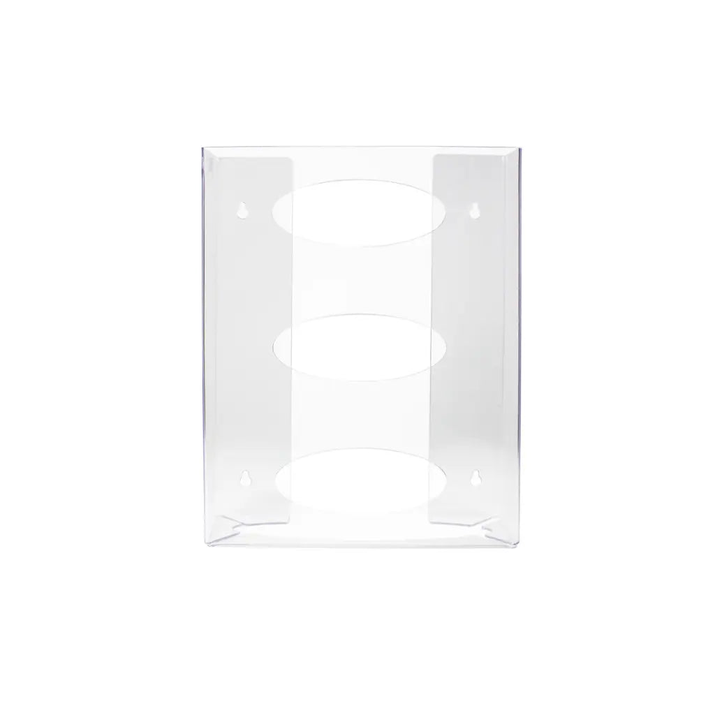 TrippNT 51145 Triple 2-Sided Glove Dispenser Angle View Three Positions Loaded