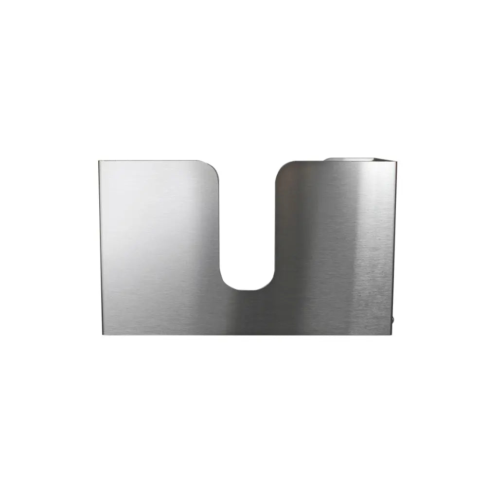 TrippNT 51283 SS Dual Paper Towel Holder Bottom Dispensing Angled Slot Detail