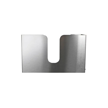 TrippNT 51283 SS Dual Paper Towel Holder Bottom Dispensing Angled Slot Detail