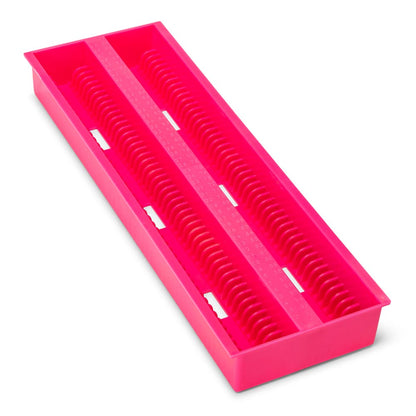 Slide Draining Trays, 100-Place ABS for up to 200 Slides — 5 Colors, Each or Case of 12 | Globe Scientific