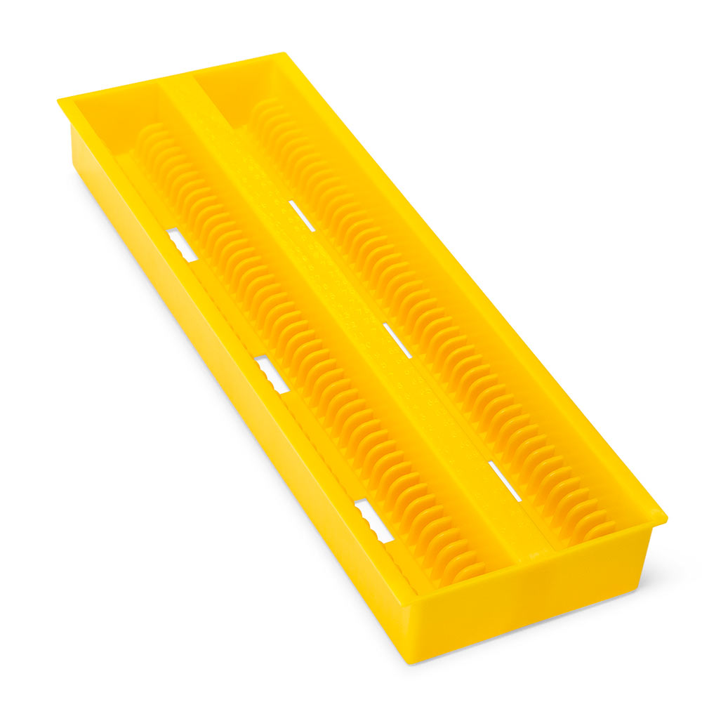 Slide Draining Trays, 100-Place ABS for up to 200 Slides — 5 Colors, Each or Case of 12 | Globe Scientific