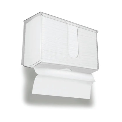 TrippNT 51353 Paper Towel Holder with Lid Closed Sealed Position View