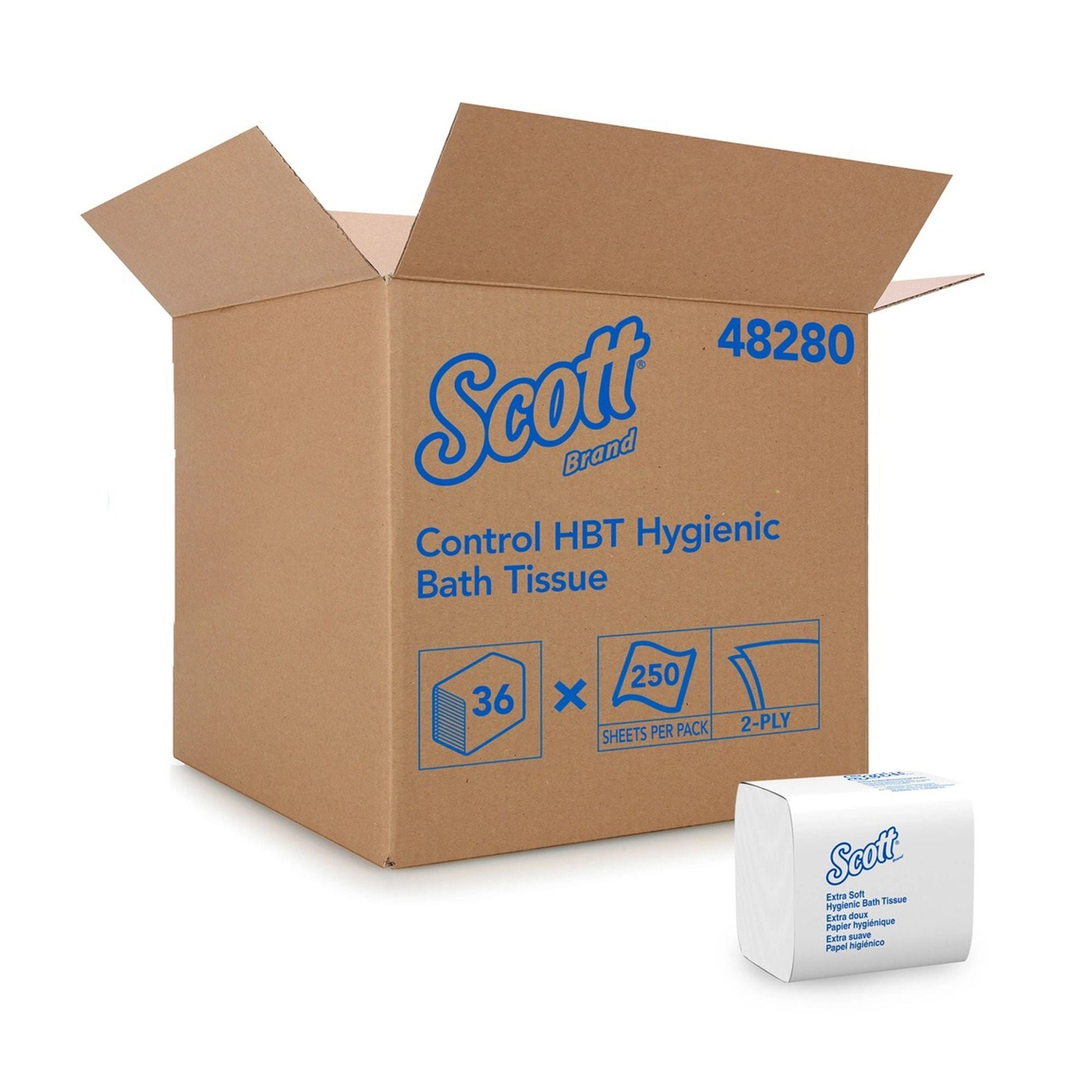 Scott® Control Hygienic High- Toilet Tissue