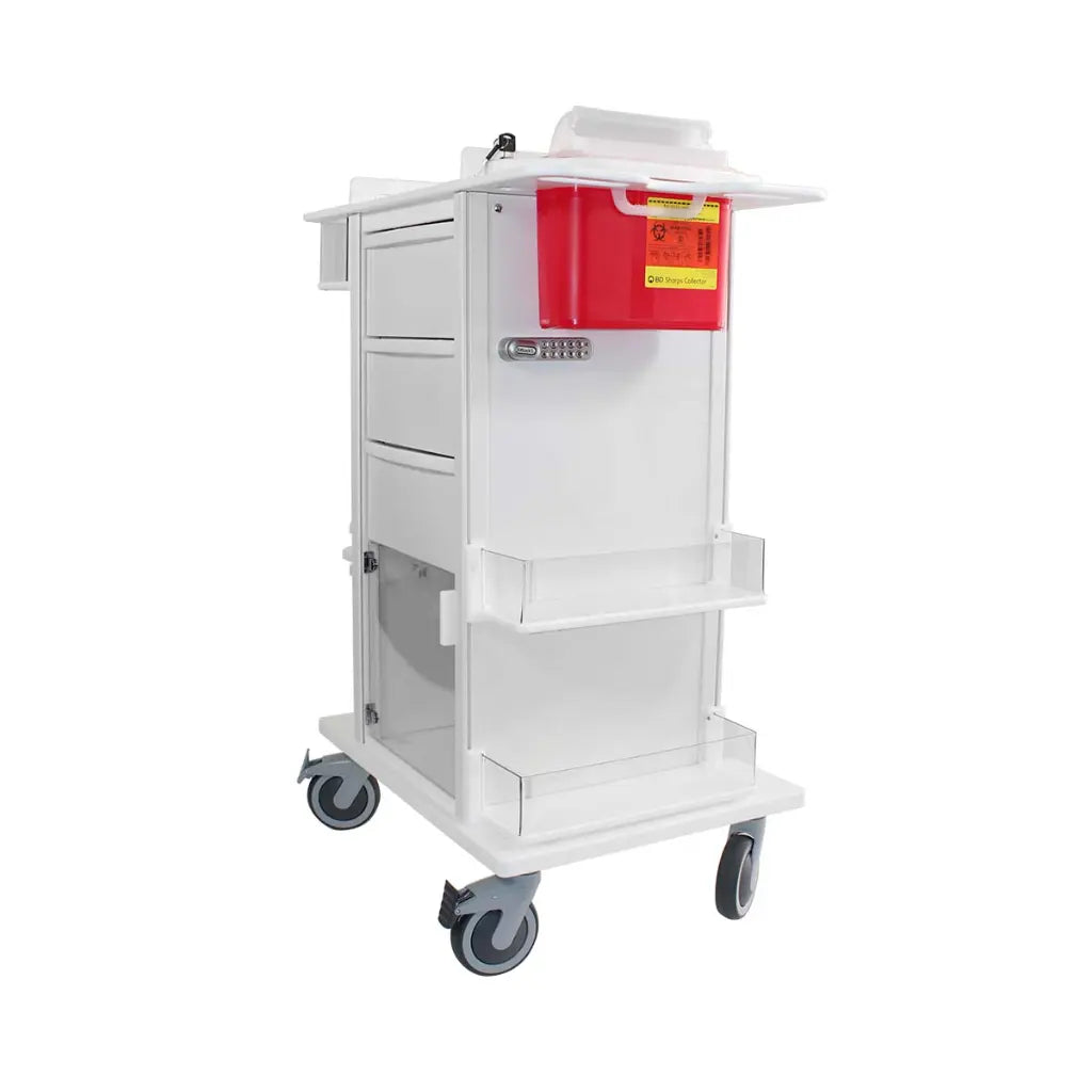 TrippNT 51536 Phlebotomy Pro Cart Hafele Lock Detail