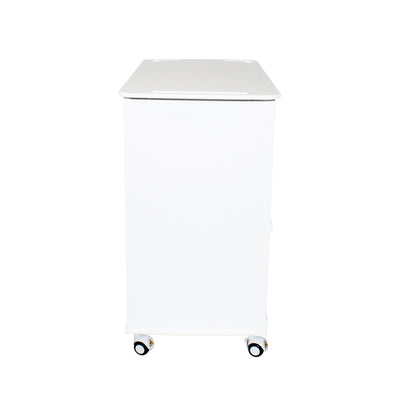 TrippNT 51731 MRI Extra Wide Core Cart - Three Non-Metal Drawers and PETG Sliding Door