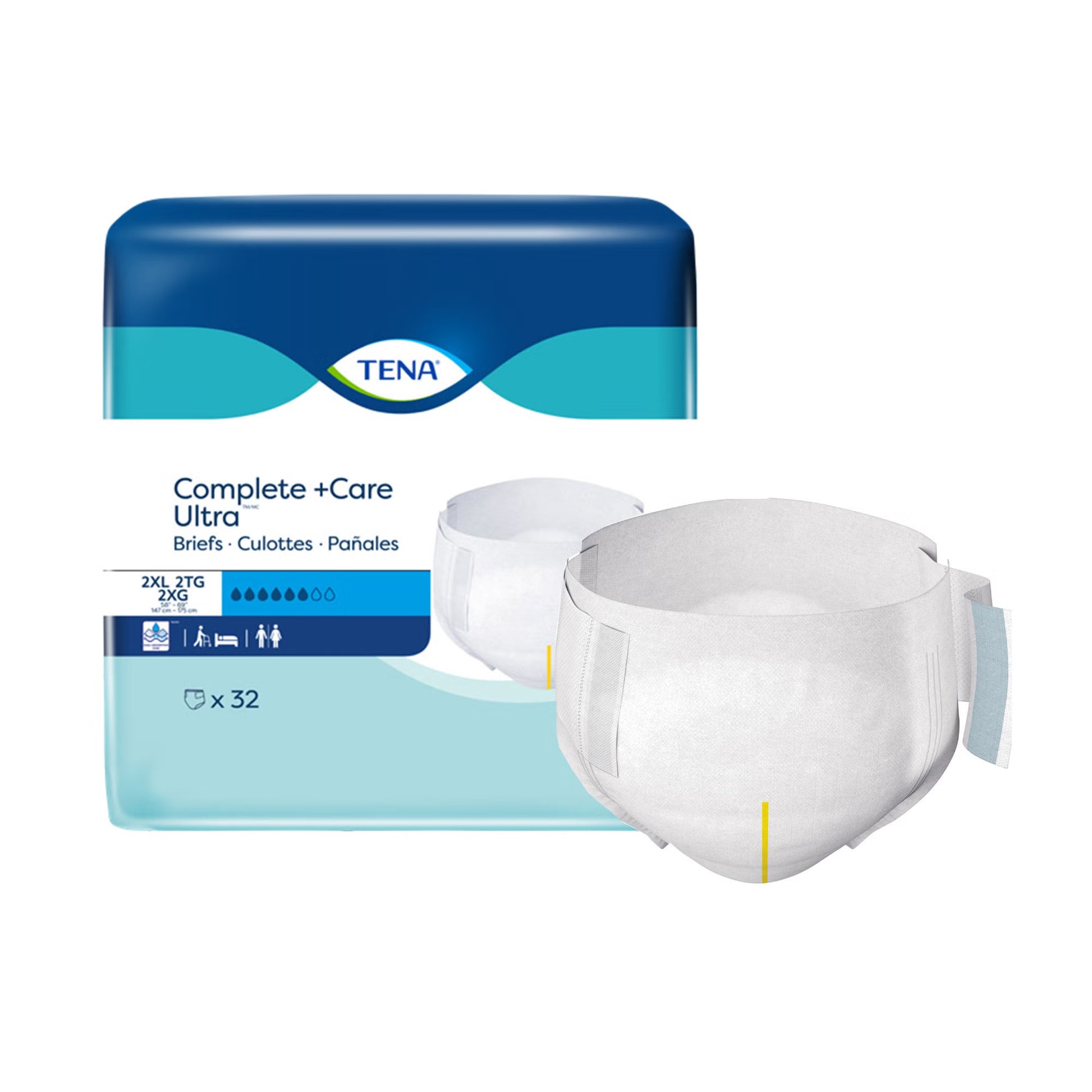 TENA Complete +Care Ultra™ Incontinence Brief