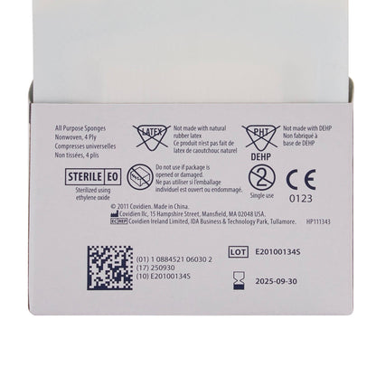 Curity™ Sterile Nonwoven Sponge, Four-Ply