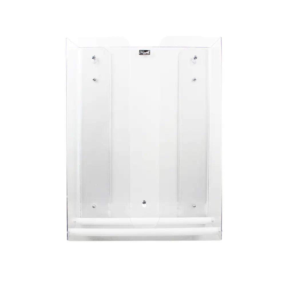 TrippNT 51935 Double Paper Towel Holder Two Stacks Gliding Rods Detail