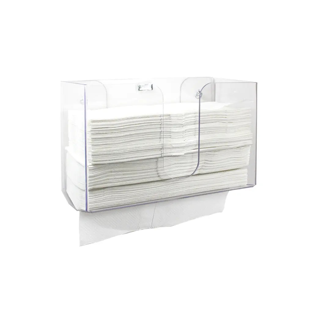TrippNT 51937 Narrow Paper Towel Holder - Lab Bench Sink Position Wall-Mounted Application
