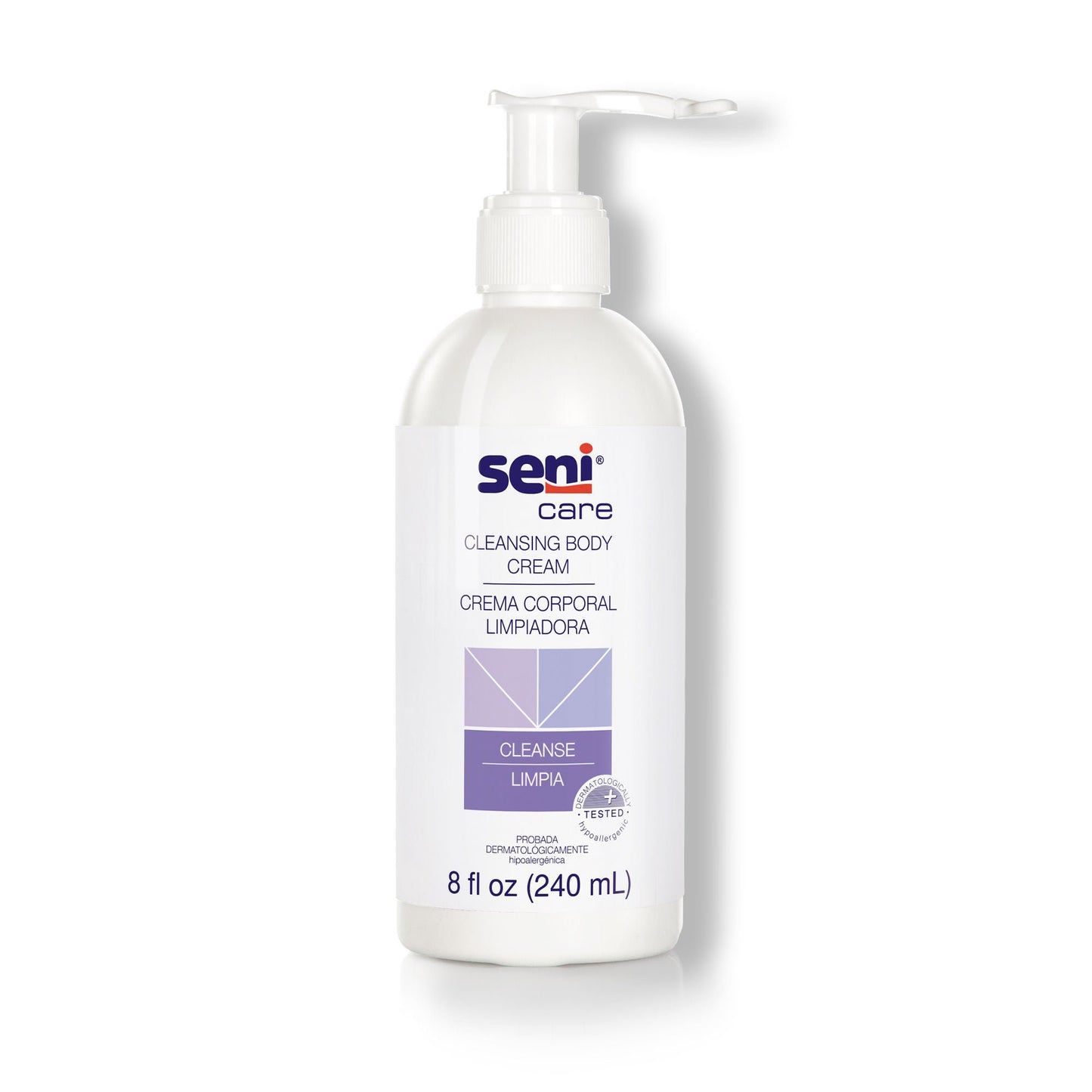 Seni® Care Rinse Free Body Wash, Pump Bottle