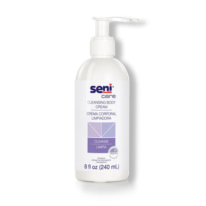 Seni® Care Rinse Free Body Wash, Pump Bottle