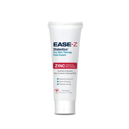 EASE-Z Diabetics' Dry Skin Therapy Foot Cream, Scented, Tube